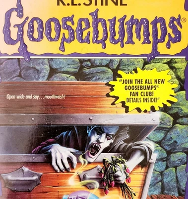 Goosebumps #49 Vampire Breath R.L. Stine 1st Scholastic Printing 1996 B78 - Image 1 of 4