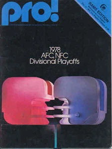 Minnesota Vikings Los Angeles Rams PRO! Divisional Playoff Game Program 12/31/78 - Picture 1 of 1