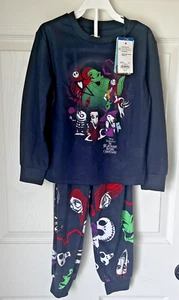 Disney The Nightmare Before Christmas Pajama Set Sz 6 Boys Girls Black Bx0 - Picture 1 of 9