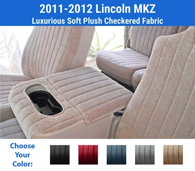 Fundas de asiento de felpa para Lincoln MKZ 2011-2012 Foto 1 de 4
