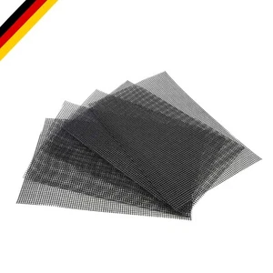 5er Set Blumentopf Gittermatte Kunststoff 30x20cm schwarz für Bonsai Drainage - Bild 1 von 12