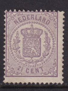 Netherlands 1869 NVPH 18 MLH VF / CAT VALUE $900 - Picture 1 of 2