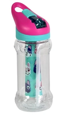 Tritan Cool Gear Freeze Me 14 oz. Frenchie Water Bottle - New - Image 1 of 3