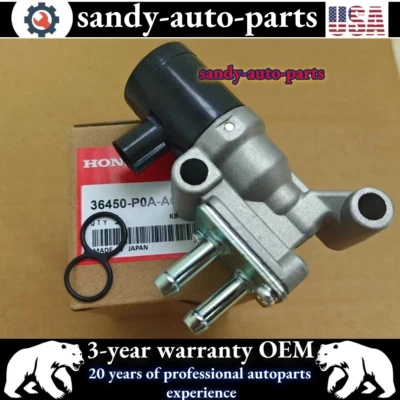 Válvula de control de aire de ralentí OEM 36450-P0A-A01 para Honda Accord EX 1994-1997 2,2 L 2,7 L Foto 1 de 4