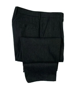 Dolce & Gabbana Wool Cotton Brown Gray Striped Trousers Size 38x30 Excellent - Picture 1 of 6
