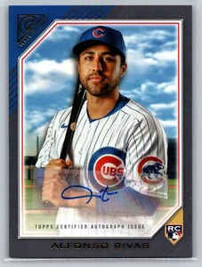 2022 Topps Gallery #RA-ARI Alfonso Rivas Rookies Autographs - Picture 1 of 2