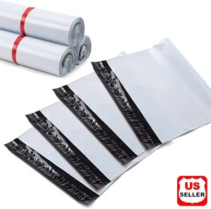 100 Poly Mailers Shipping Envelopes Self Sealing Plastic Mailing Bag Select Size - Picture 1 of 4