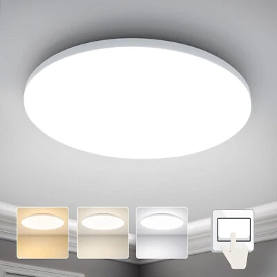 Plafoniera LED Soffitto, Ø30 Lampada a Soffitto Ultra Sottile Rotonda, 2160LM Pl - Immagine 1 di 4
