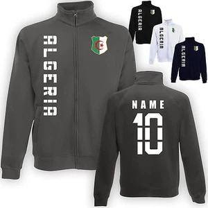 Algerien Algeria Sweatjacke Wunschname Nummer Jacke Trikot Weste WM-2022 - Bild 1 von 9