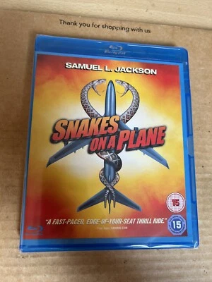 Snakes On A Plane (2006) Rare UK Reg B Blu Ray NEW & SEALED Samuel L Jackson - Image 1 of 3