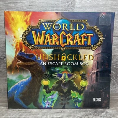 World of Warcraft Unshackled An Escape Room Box Boardgame Horde Alliance WoW NEW - Image 1 of 4