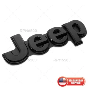 14-18 Jeep Genuine Grand Cherokee Liftgate Tailgate Emblem Badge Nameplate - Imagen 1 de 4