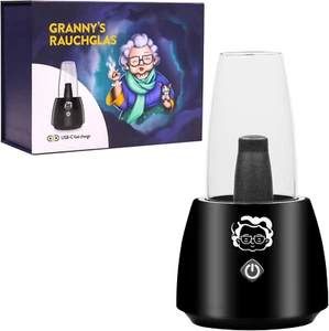 Grannys Kräuter-Rauchglas 2.0 | Für Blüten, Wax, Carts | Elektrobong, VapBong - Bild 1 von 7