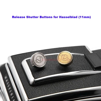 Hasselblad 500CM 205TCC Camera Shutter Release Button Stainless Steel Brass 11mm - Image 1 of 4
