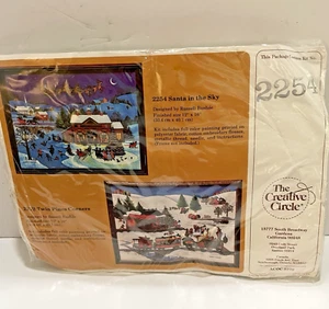New The Creative Circle Needlework Kit 2254 and 2272 - 12" x 16" - Picture 1 of 8