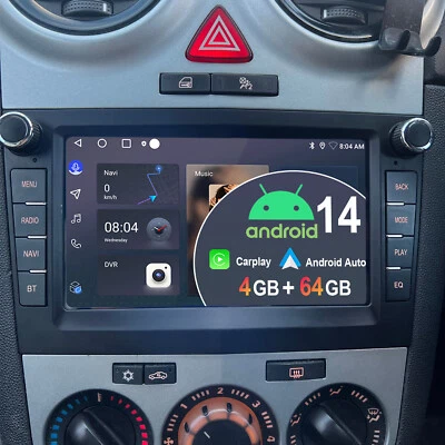 4+64G Android Autoradio GPS Navi Für Opel Zafira B Corsa D Astra H Vivaro Vectra - Bild 1 von 4