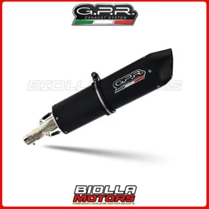 Swm Motorcycles RS650R 2017-2018 e3 GPR EXHAUST APPROVED Furore Black SW.1.CAT.F - Picture 1 of 5