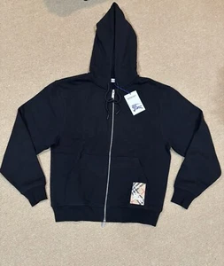 Black Burberry Zip-Up Jacket - Picture 1 of 7