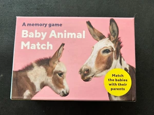 Divertido juego de memoria para niños Baby Animal Match-44 tarjetas 1 folleto, regalo perfecto para niños - Imagen 1 de 4