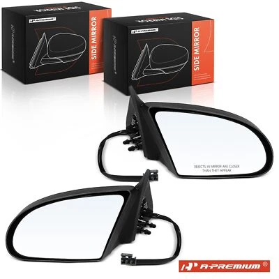 2Pcs Mirror with Power Glass Adjust for Ford Taurus Mercury Sable 1992 1993-1995 - Image 1 of 4