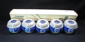 Lot#2 DMC Cebelia Size 10 Cotton Thread - 5 #524 Sage Green - Same Dye Lot - Picture 1 of 4