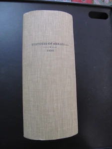 Digest Law Laws Statutes Ordinances Crime Civil Arkansas Little Rock 1884 HUGE! - Imagen 1 de 13