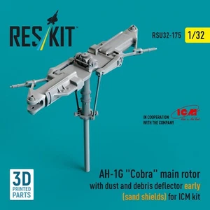 AH-1G Cobra Rotor Principal con Deflector de Polvo y Escombros (para ICM) 1:32 RSU32-0175 - Imagen 1 de 2