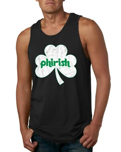 Phirish Philadelphia Irish Pride Clover St Patricks Day Men Graphic Tank Top - Picture 1 of 4