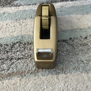 Vintage Scotch 3M C-23 Industrial Heavy Duty Metal Tape Dispenser Weighted - Picture 1 of 5