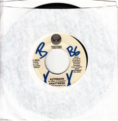 Kraftwerk - Autobahn / MorgenSpaziergang (Morning Walk)  7" Promotional 45 - Image 1 of 4