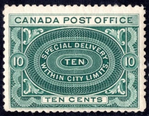 CANADA 1898 SPECIAL DELIVERY SC. #E1a MINT, NEVER HINGED - Picture 1 of 2