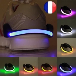 LED Advertencia Luz Clip Intermitente Zapatos Correr Noche Corredor - Imagen 1 de 1