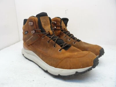 The North Face Men's Mid-Cut GTX Hiking Trail Shoes Brown Leather Size 13M - Image 1 of 4