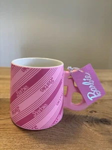 New Barbie Soft Touch Matte Retired Mug Ceramic/Stoneware 21oz Pink Classic - Picture 1 of 5