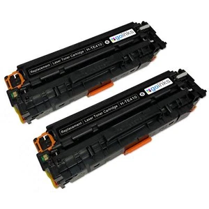 2 Black XL Laser Toner Cartridges to replace HP CE410X (305X) non-OEM/Compatible - Zdjęcie 1 z 1