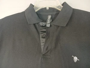 Camisa Polo Triumvir Para Hombre Grande Calavera Bordada Pirata Hecha en EE. UU. - Imagen 1 de 6