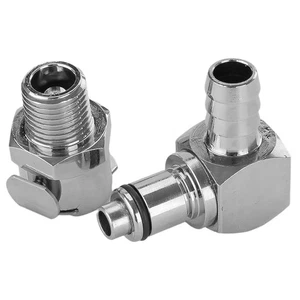 1Set Gas Tank Fuel Line Hose Quick Release Fitting Disconnect Coupling - Picture 1 of 10