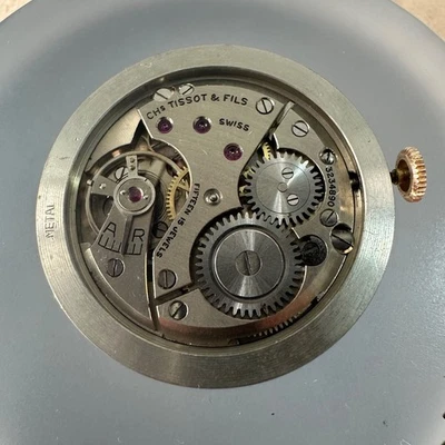 Tissot Watch Movement Working + Honeycomb Dial And Original Hands - Image 1 of 4