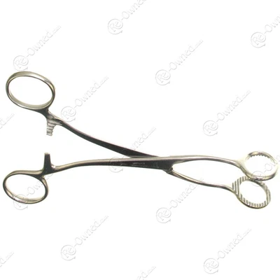 Pinzas de agarre de lengua KNY Scheer COLLINS 6-1/2 pulgadas de longitud, vástagos doblados X:71565 Foto 1 de 2