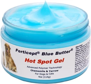 Forticept Blue Butter - Tratamiento de puntos calientes para perros | Herida de perro 4 OZ, - Imagen 1 de 8