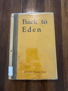 Back To Eden By Waldo Haggberg Brazil -- Signed 1944 Hardcover With Jacket  - Bild 1 von 14