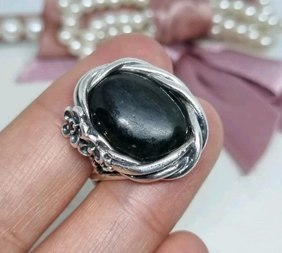 Anillo Pandora Wanda’s Garden Verde Jade EN CAJA USADO Talla 56 💕 S925 ALE Foto 1 de 4