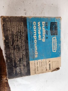 Vintage Craftsman 4 piece buffing wheel compound #9-2896 - Picture 1 of 8