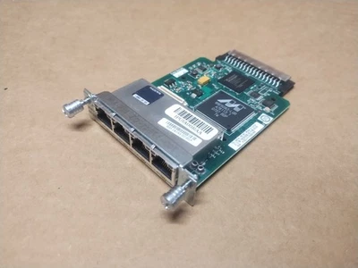 Cisco HWIC-4ESW 4-Port Interface Card 73-8474-01 A0 - Image 1 of 4