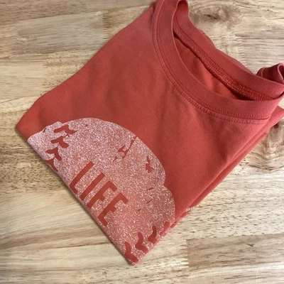 Camiseta de béisbol manga corta Life Is Good para niños - naranja - juvenil XL Foto 1 de 4