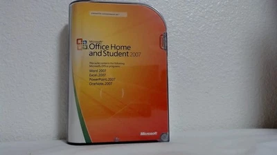 Microsoft MS Office Hogar y Estudiantes 2007 Word Excel PowerPoint OneNote con Tecla Foto 1 de 4
