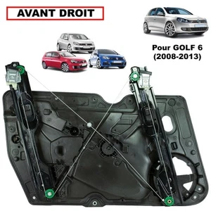 Lève-vitre avant droit sans moteur pour VOLKSWAGEN Golf 6 VI = 5K0837462B - Imagen 1 de 5