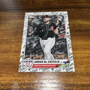 2025 Topps All Star Game Adrian Del Castillo Rookie Card #86 Diamondbacks - Picture 1 of 2
