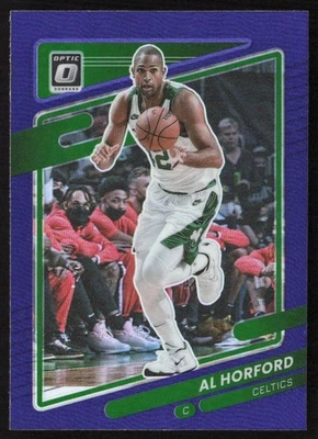 2021-22 Donruss Optic Purple Al Horford #37 Boston Celtics - Image 1 of 2