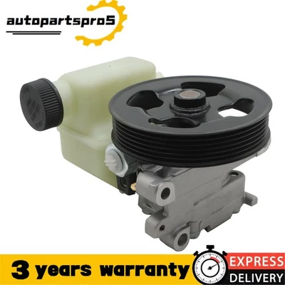 Power Steering Pump w/ Pulley & Reservoir Fit For 07-12 Mazda CX-7 L4 2.3L 2.5L Foto 1 de 4